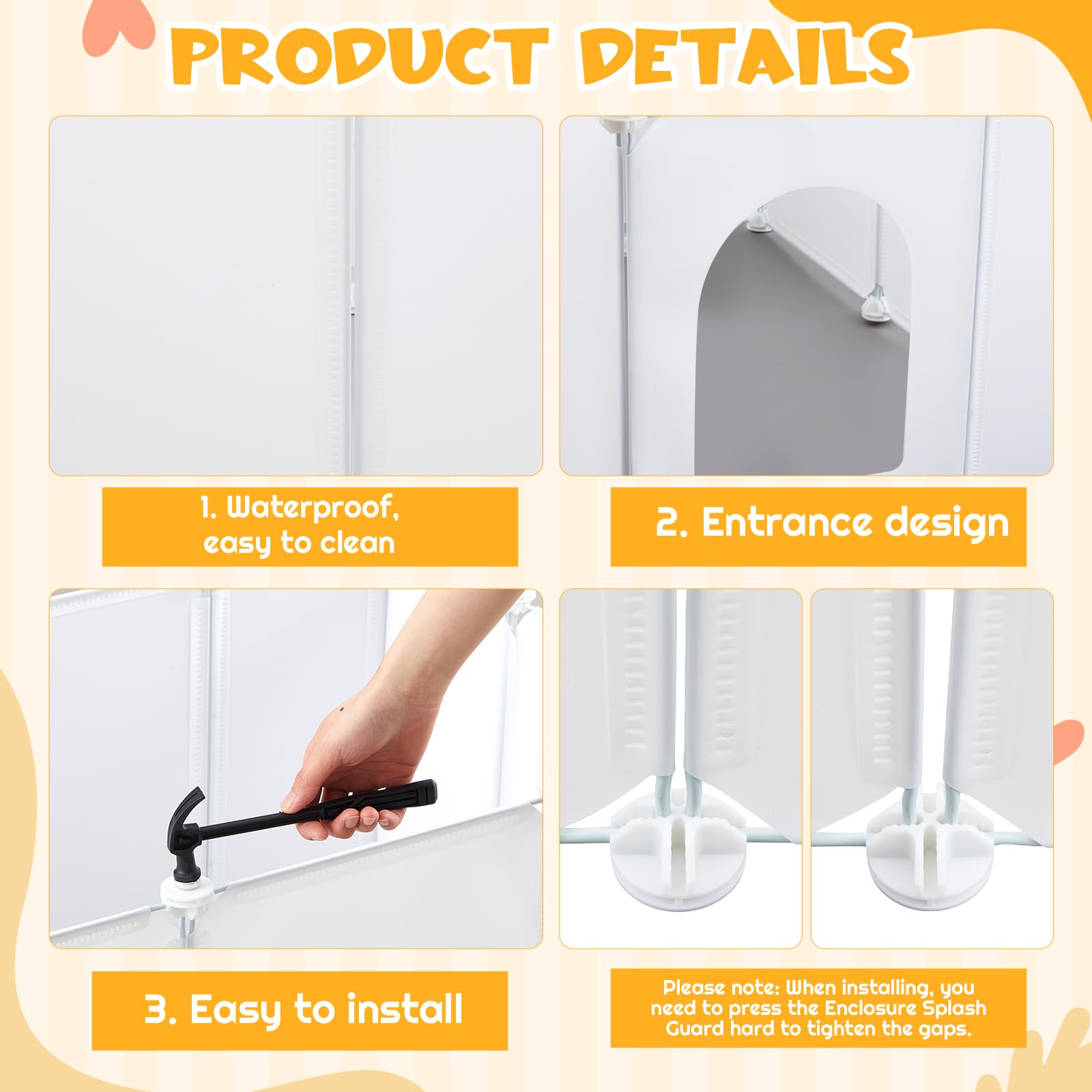 Marsui PP material enclosure is odorless and safe while remaining durable