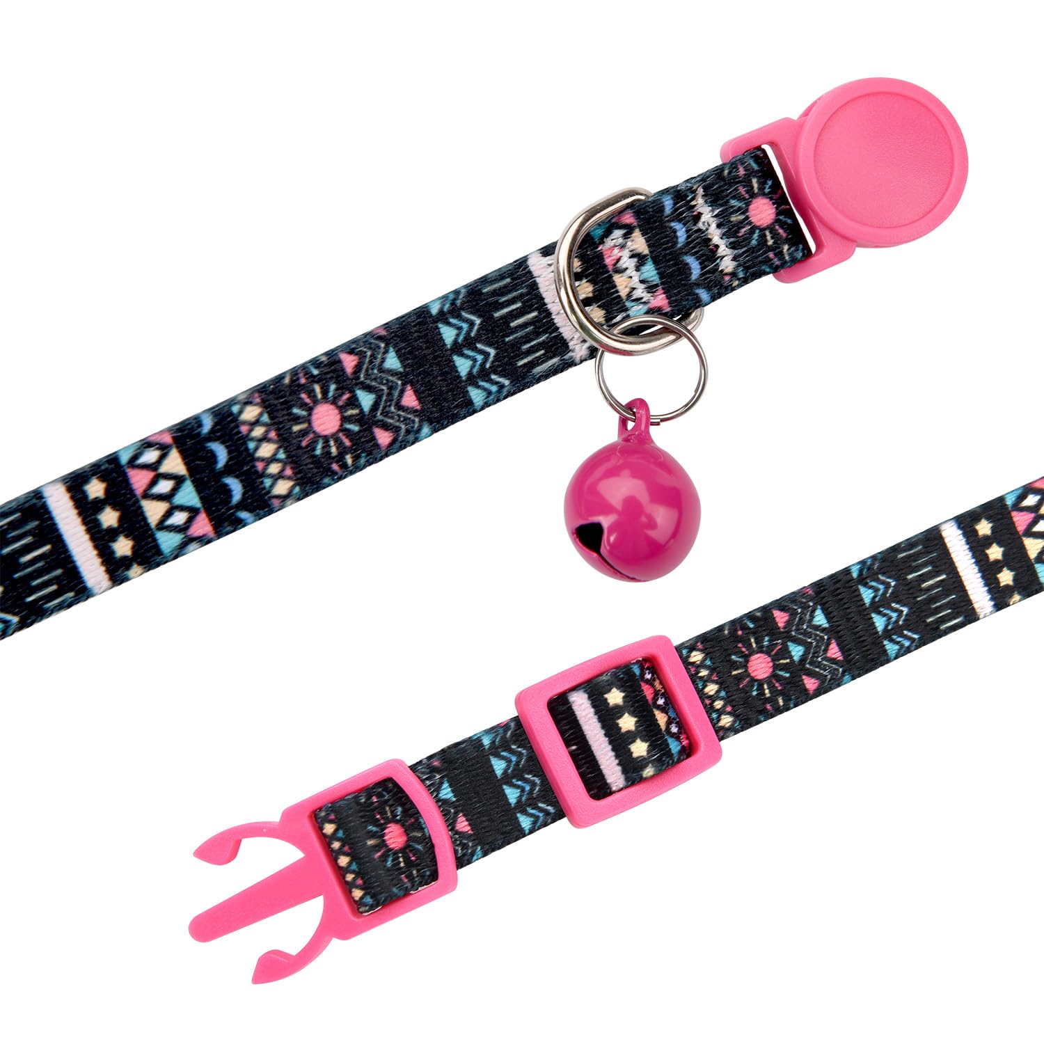 MarukoPet bohemia designs three-pack collars for versatile daily wear.