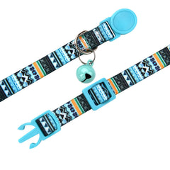 MarukoPet breakaway cat collars buckle for quick escape and safety.
