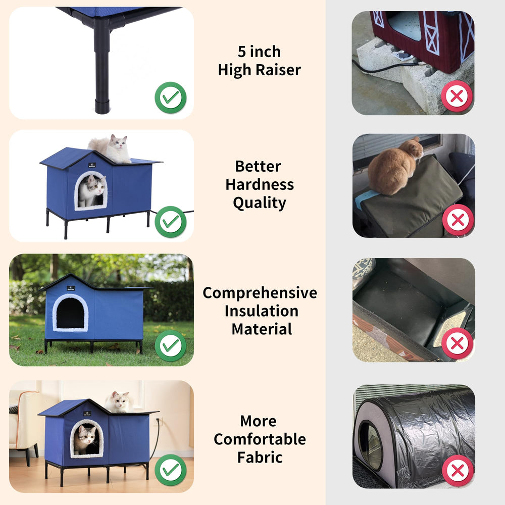 MARUNDA dark blue color product shot showcases stylish shelter blending with home aesthetics.