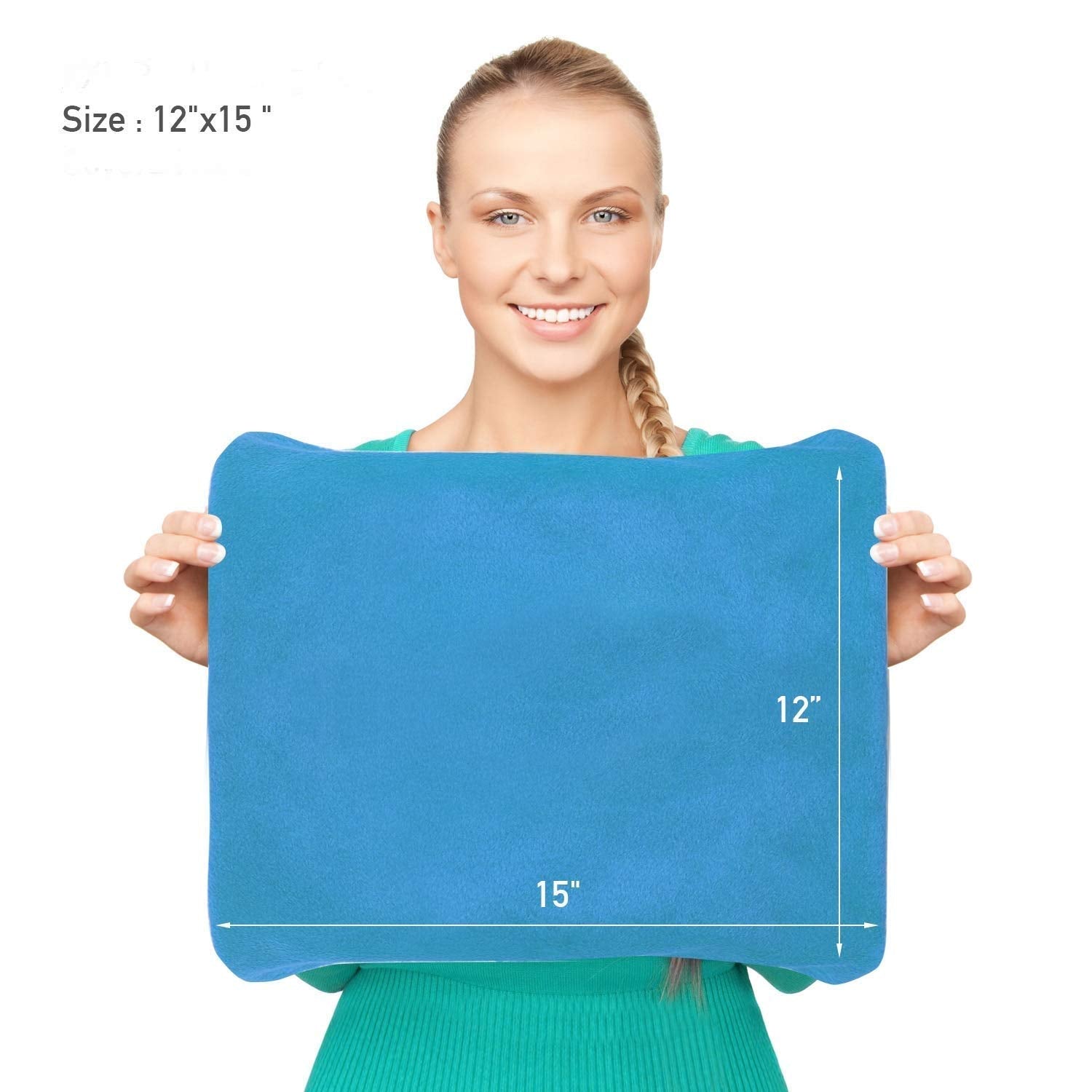 MARUNDA pet heating pad blue color highlights safe, warm comfort.