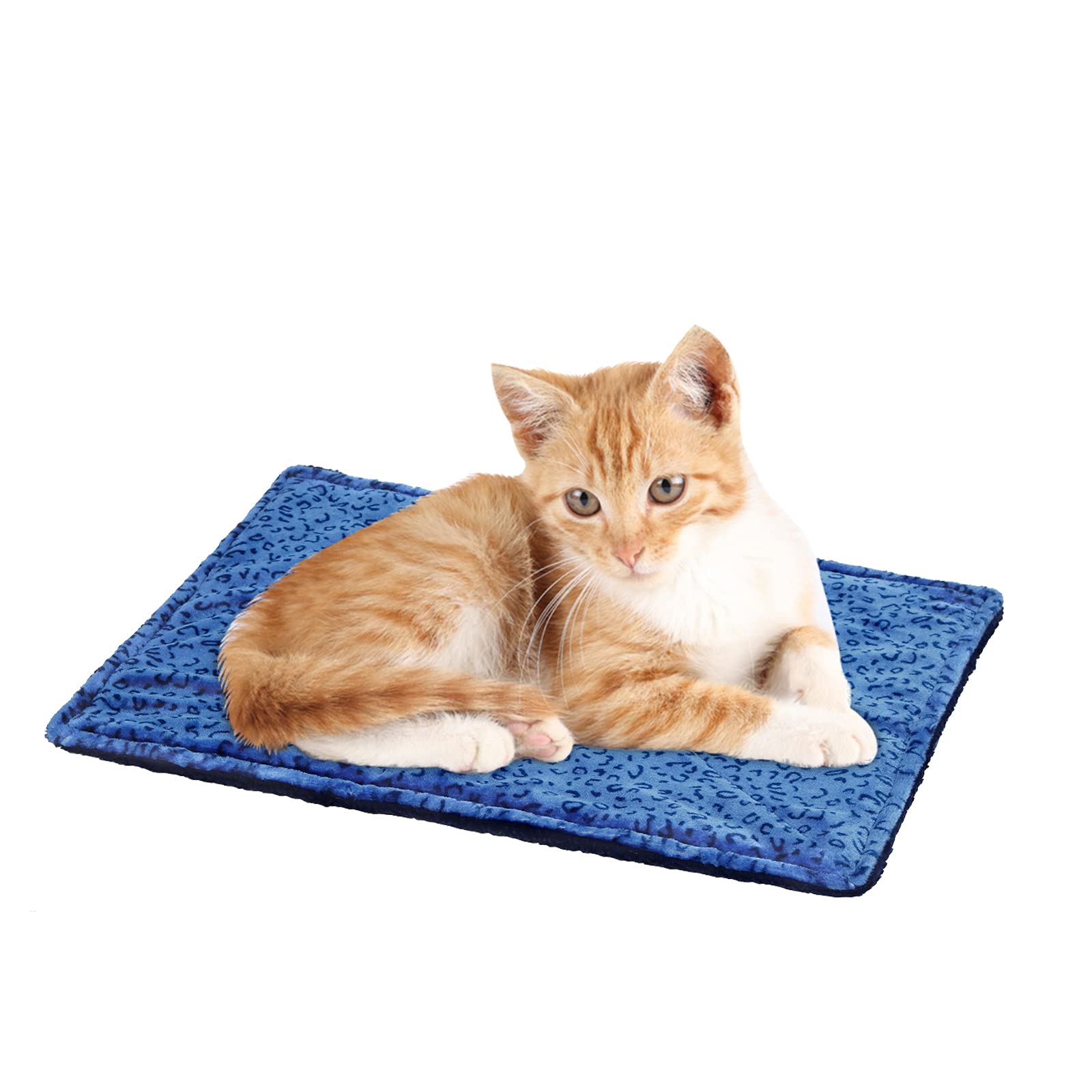 MARUNDA Self Warming Cat Bed close-up shows ultra-soft fabric for cozy naps