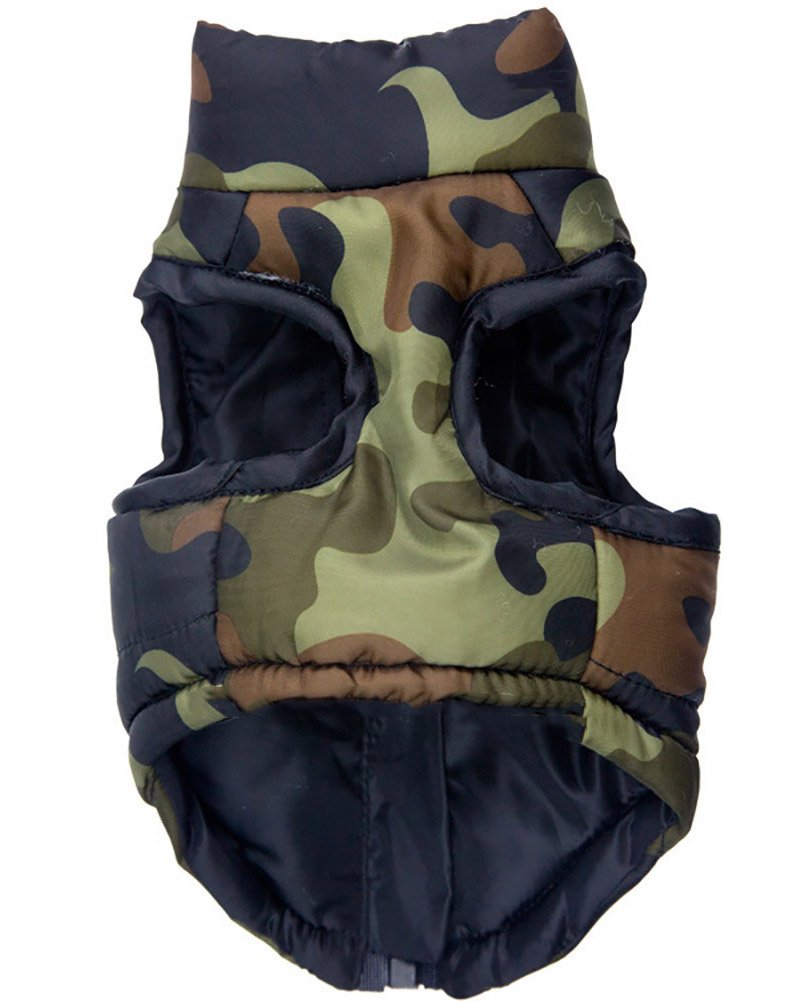 MaruPet camouflage XS fit highlights snug protection for small breeds