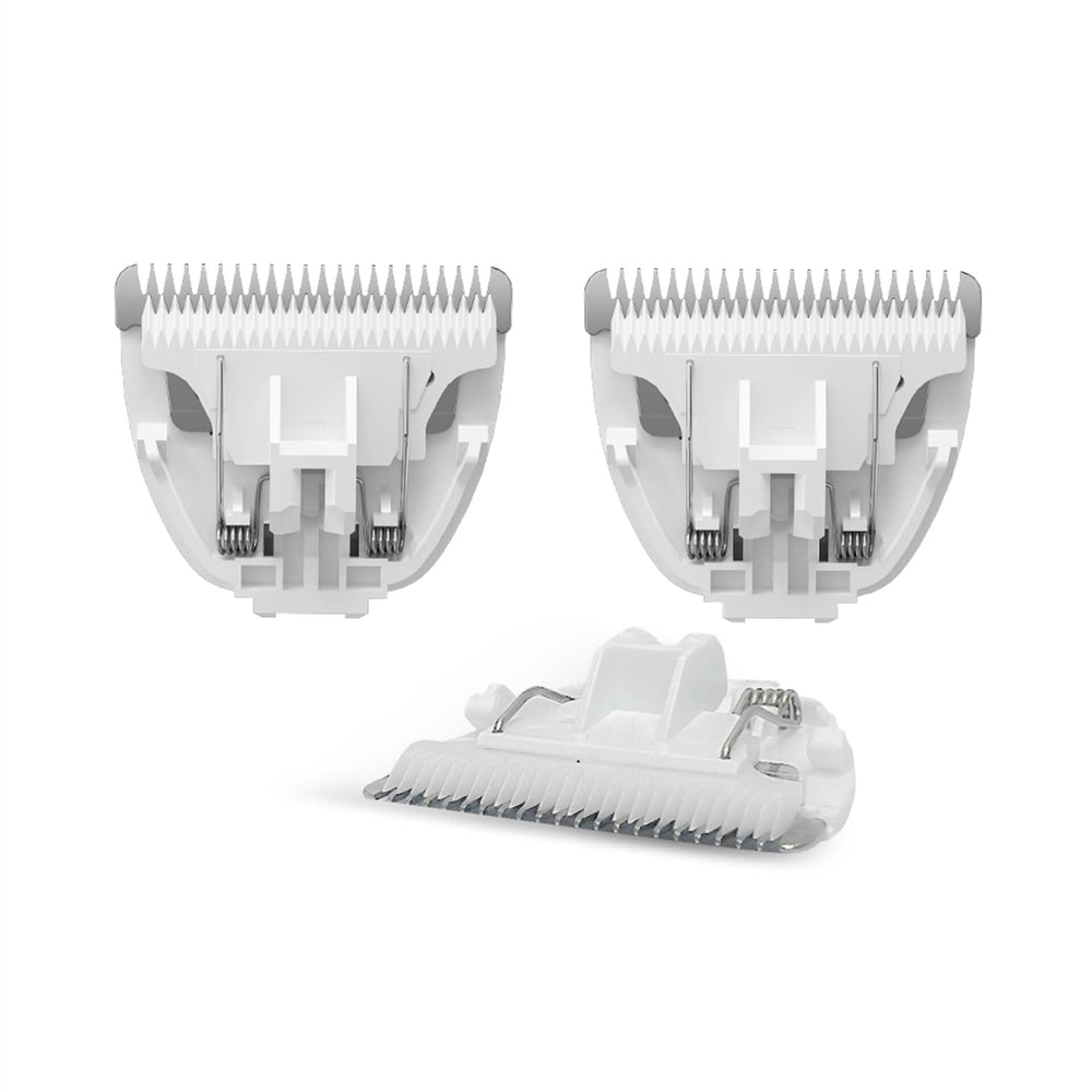 Marvljojo body blades 3-piece set for pets, ideal for home grooming with safe ceramic blades.