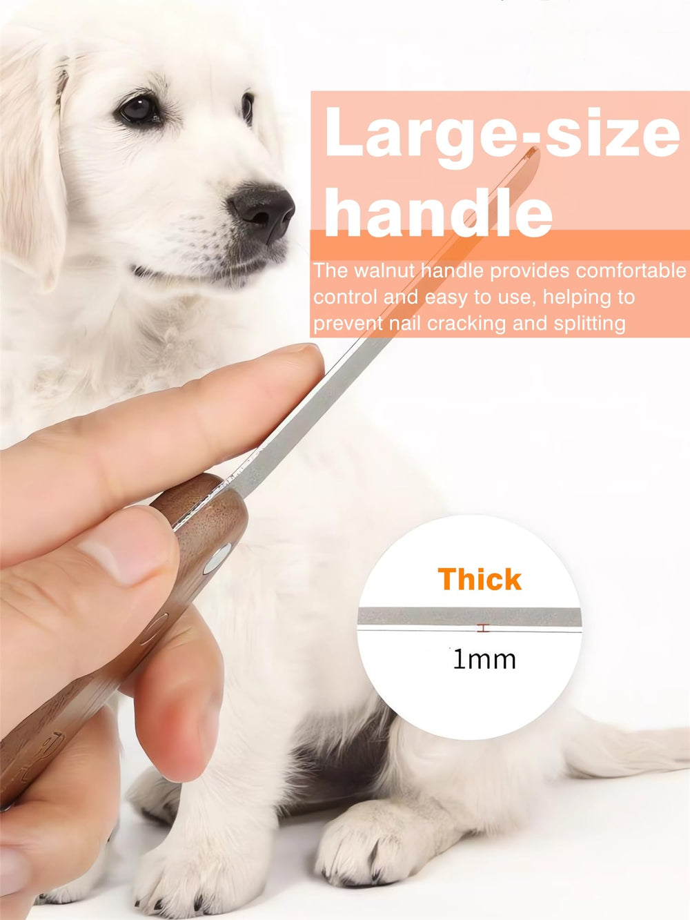 MaryCarrie pet-grooming-session-friendly tool supports calm, control-focused nail care.