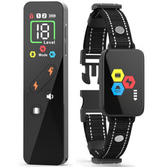 MASEDA dog training collar remote display for clear cues day and night.