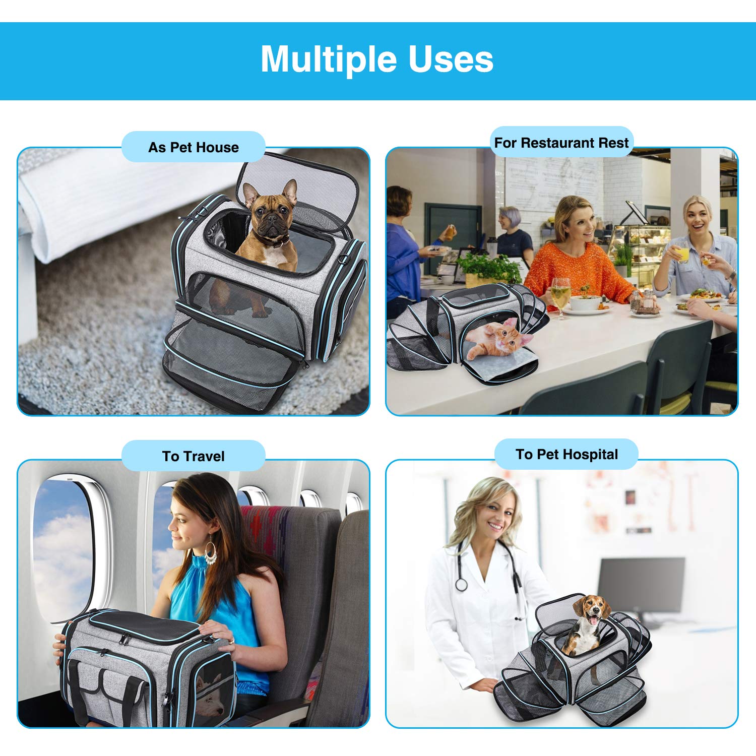 MASKEYON carrier fleece pad removable for easy cleaning and comfort.
