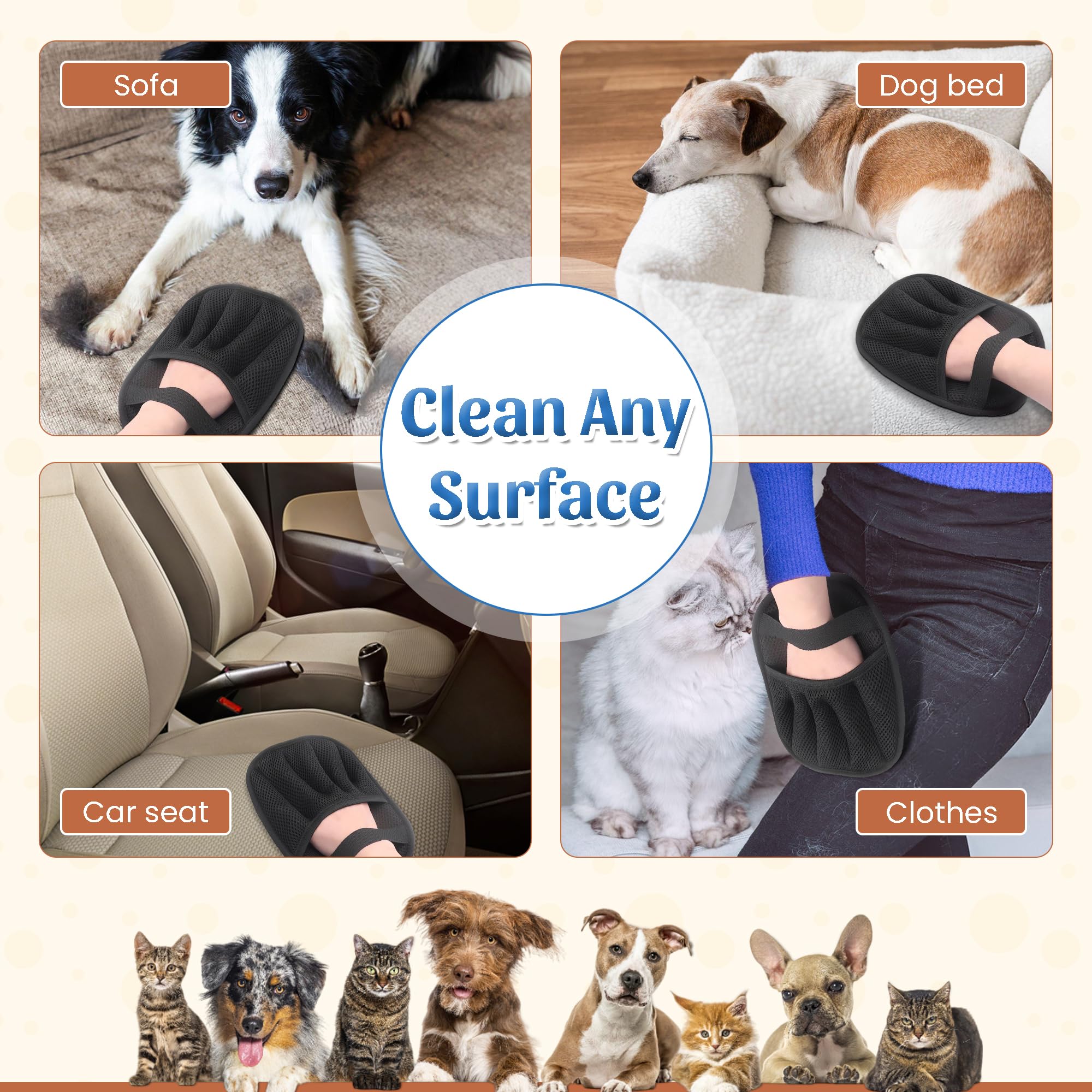 Maskotiks breathable fabric glove stays comfortable during deep clean sessions.