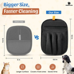 Maskotiks washable glove is reusable and eco-friendly for ongoing use.