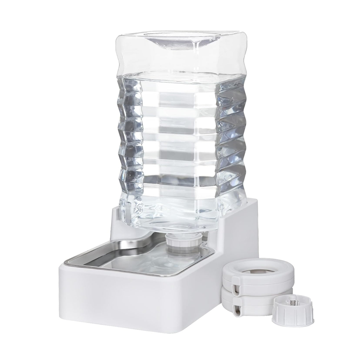 MASOCAT automatic water dispenser showing 9L capacity for steady hydration