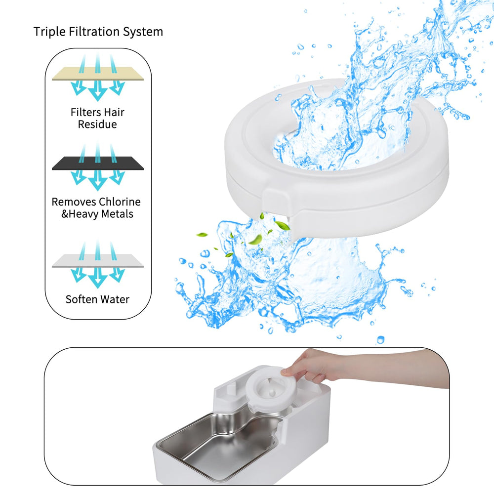 MASOCAT transparent reservoir to monitor water level at a glance