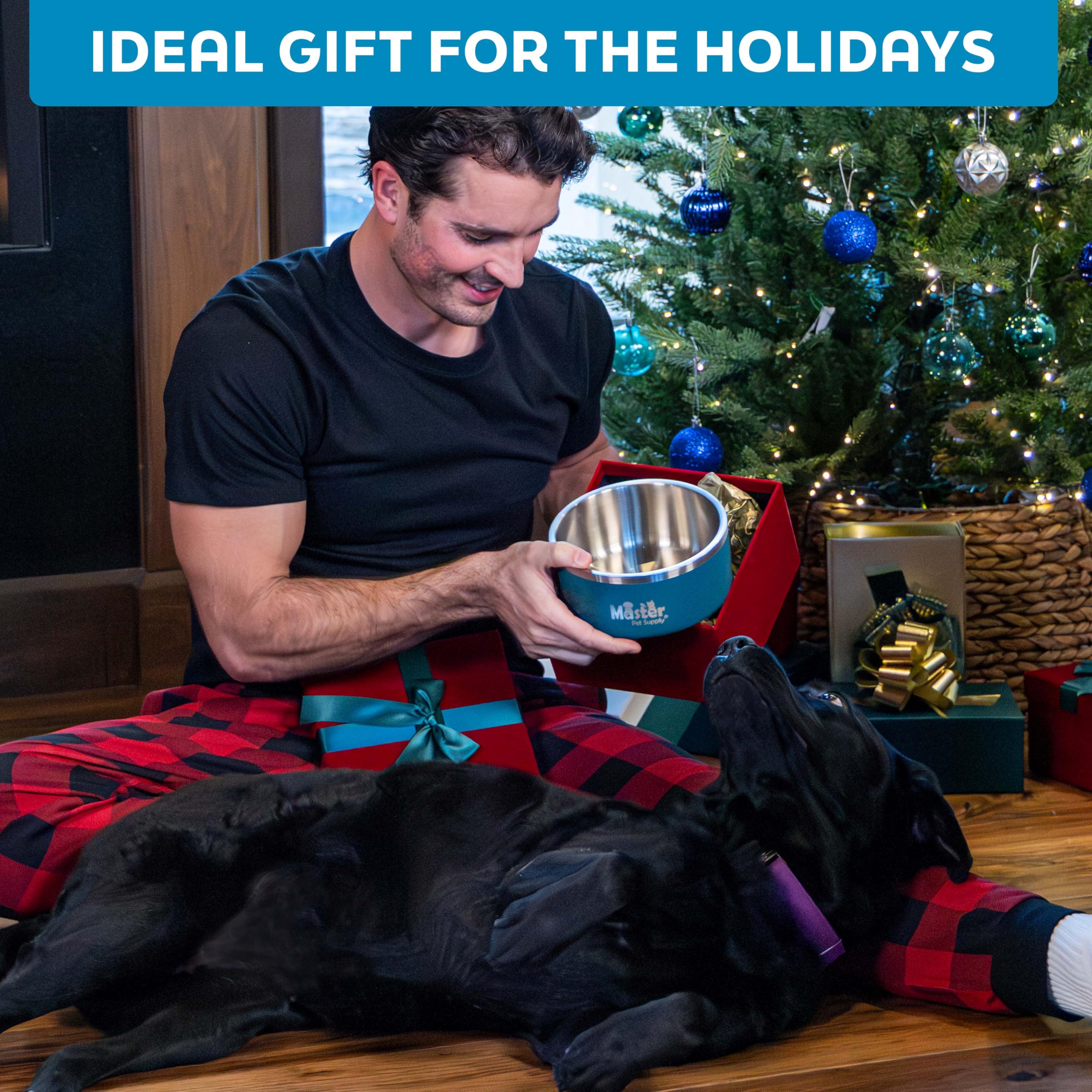 Master Pet Supply 16-color options add vibrant style to mealtime.