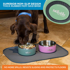 Master Pet Supply anti-rust stainless bowl designed for durable daily use