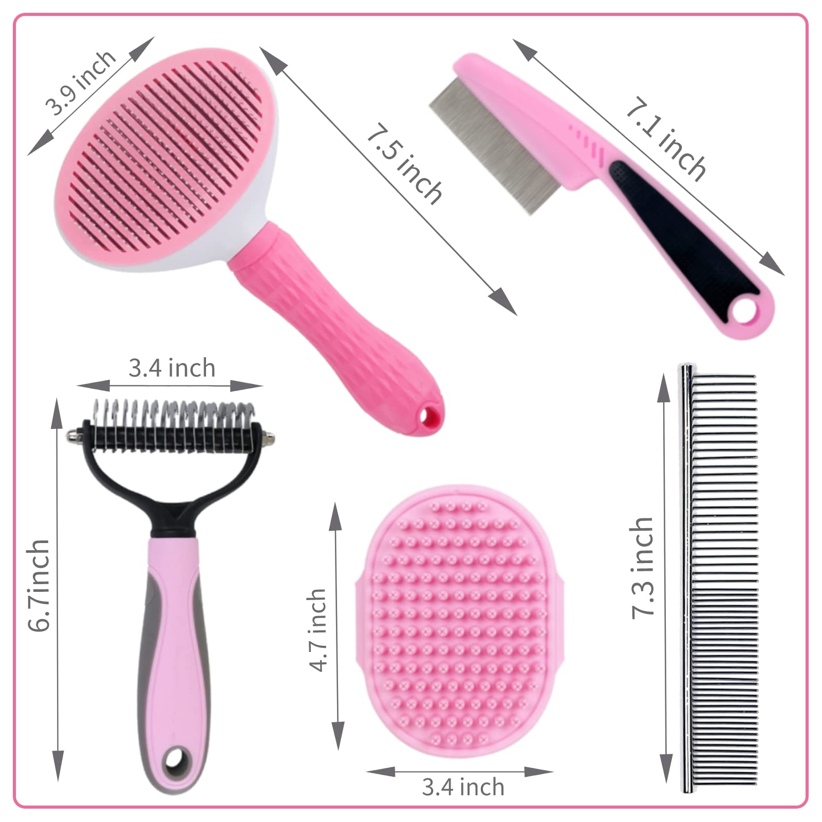 MASTER QUEEN pink gift-ready kit for pet lovers.