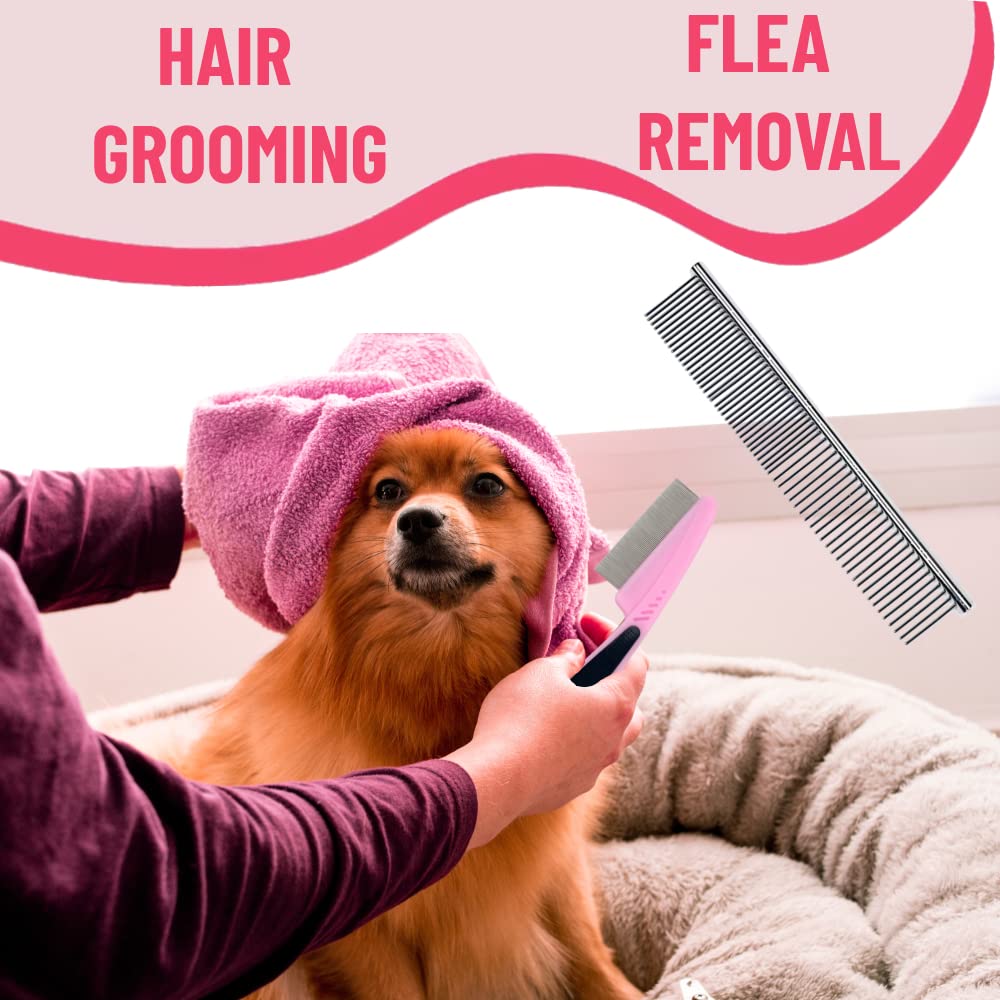 MASTER QUEEN puppy brush gentle bristles for sensitive areas.