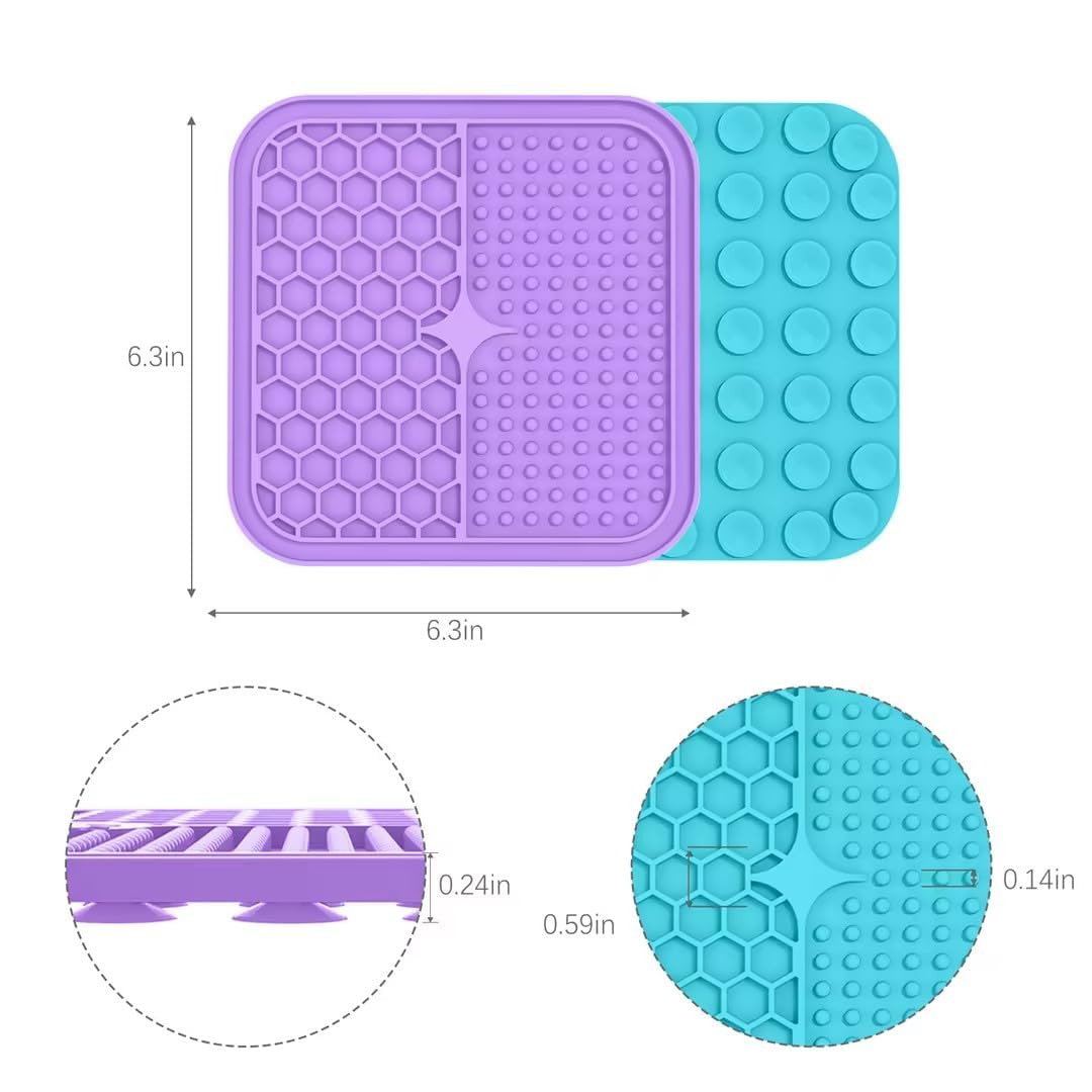 MateeyLife 49-suction-cup mat sticks securely to tub during bath time.