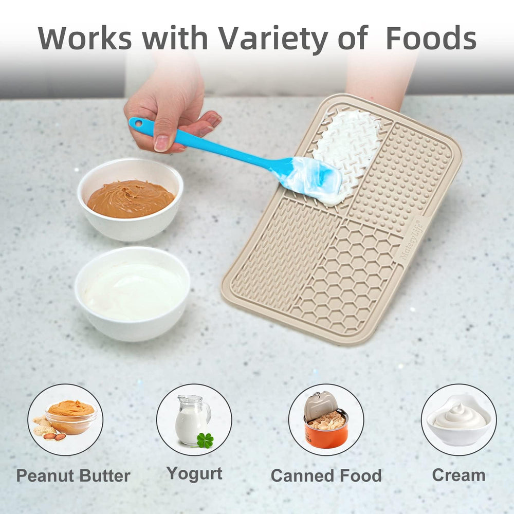 MateeyLife bath-time licking pad for stress relief and interactive enrichment