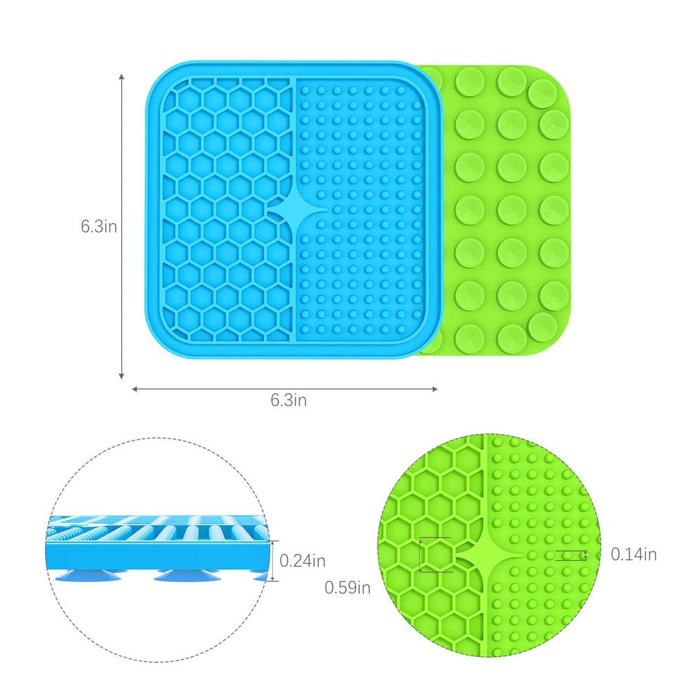 MateeyLife lick mat enhances bath-time engagement for dogs and cats