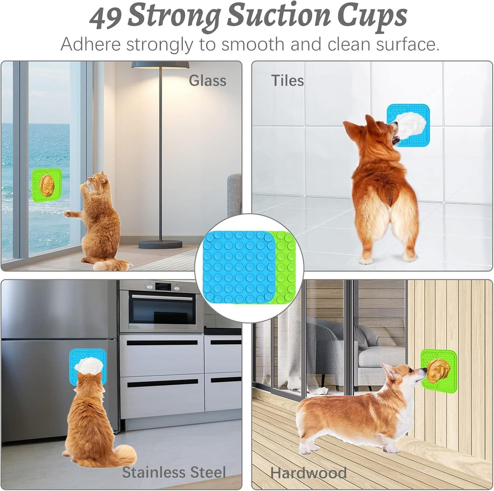 MateeyLife lick mat easy-clean, dishwasher-safe for quick maintenance