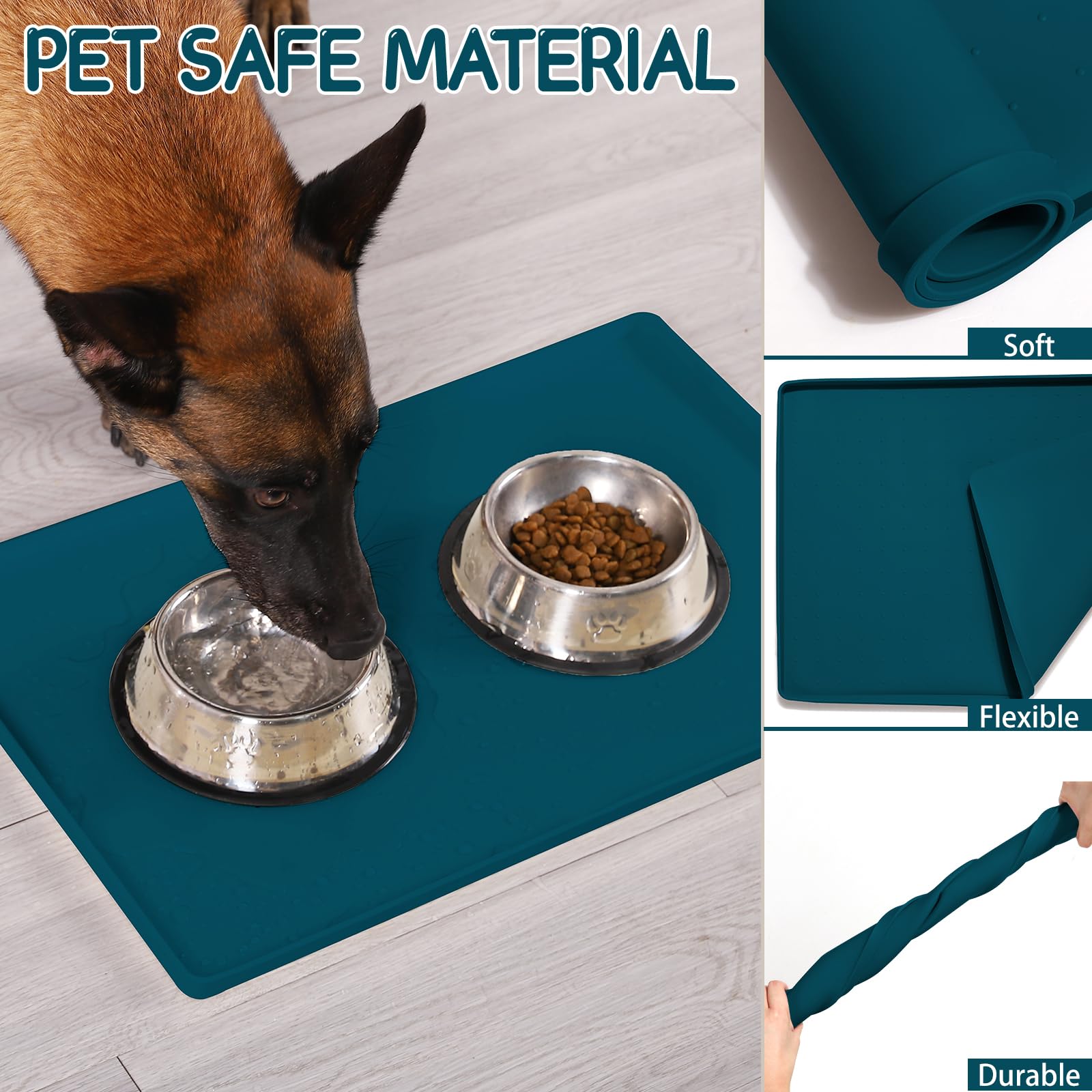 MateeyLife multi-size eight-color mats suit pets of all sizes and homes.