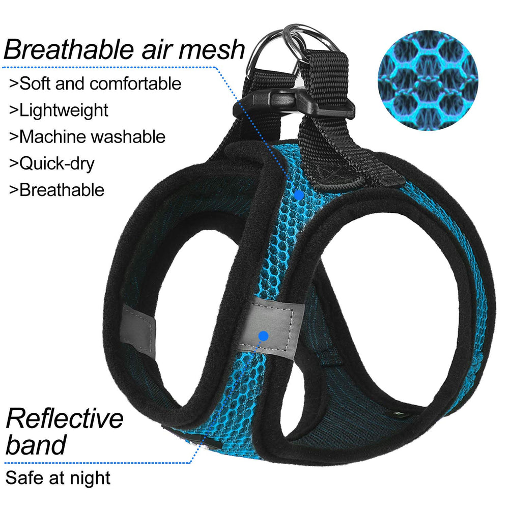 Matilor air mesh breathable material keeps pets cool on outdoor adventures.
