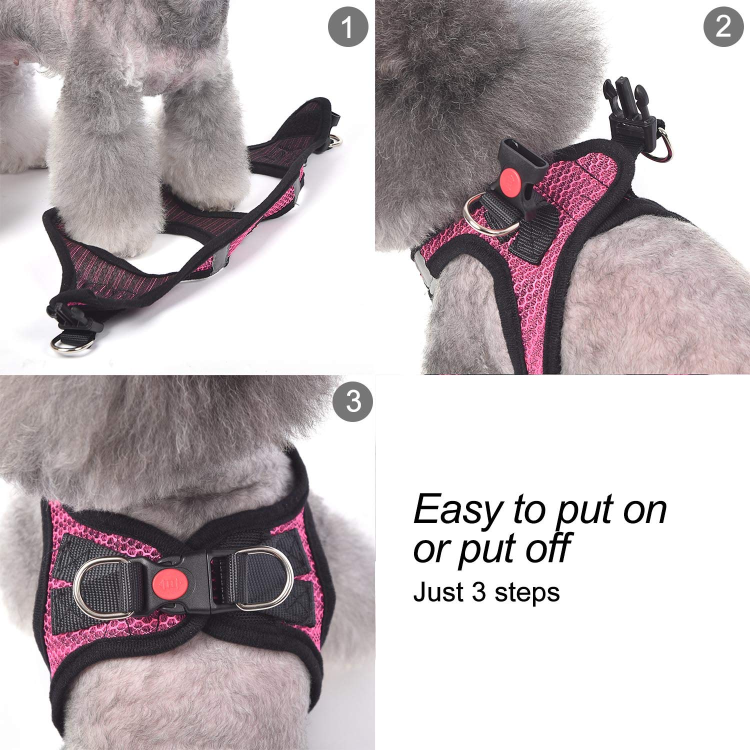 Matilor machine washable harness cleans easily after muddy adventures.