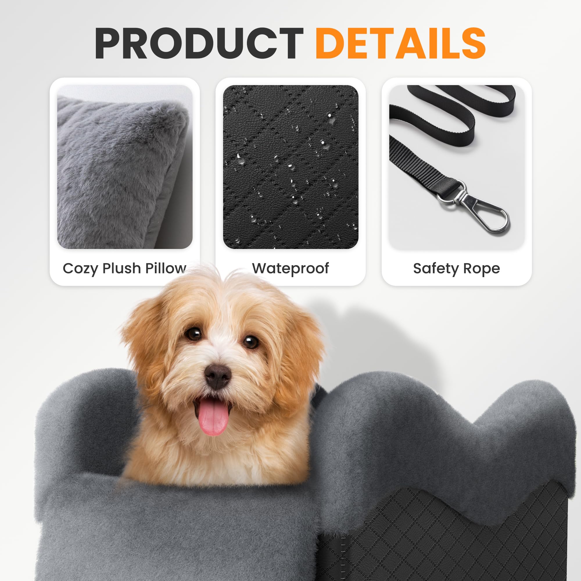 Mavora Max cozy seat bed delivers home-like comfort for vet visits and trips