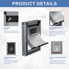 MAVRICFLEX double sliding lock panels close-up shows secure, weather-sealed entry