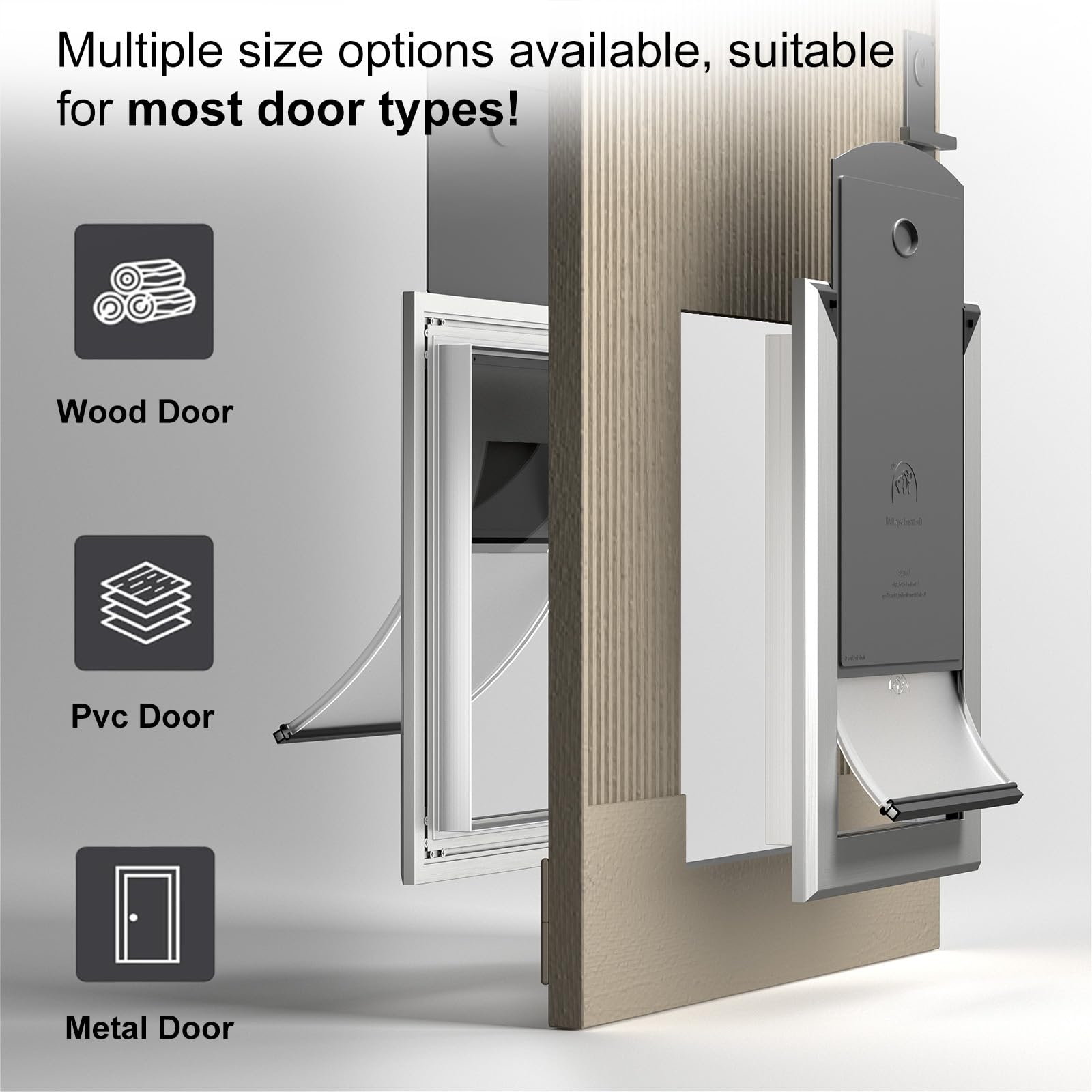 MAVRICFLEX soft flaps with magnets seal tightly to save energy