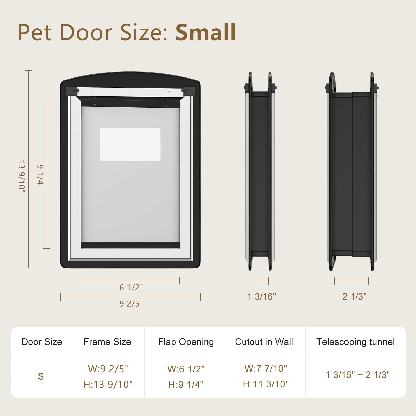 MAVRICFLEX weatherproof design keeps wind and dust out.