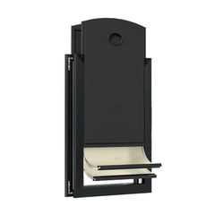 MAVRICPOWER aluminum extra large dog door exterior view highlights sturdy build for large breeds
