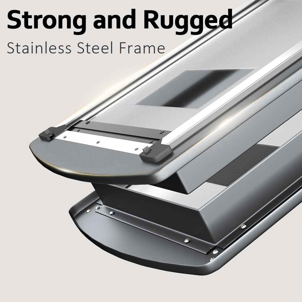 MAVRICPOWER two sliding lock panels demonstrate adjustable security for busy entrances.