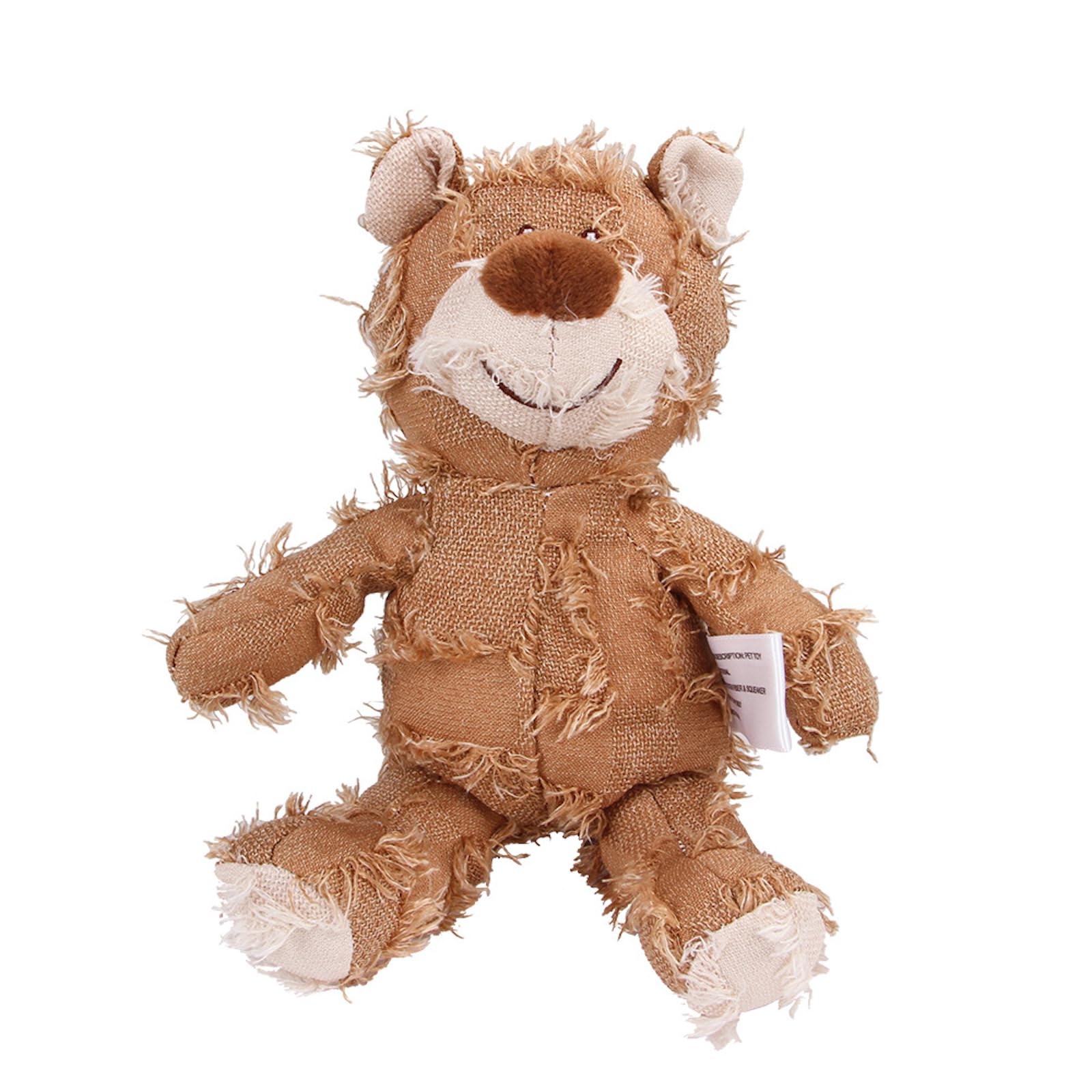 MAXBECK Dog Companion bear toy front view highlights durable construction for heavy chewers.
