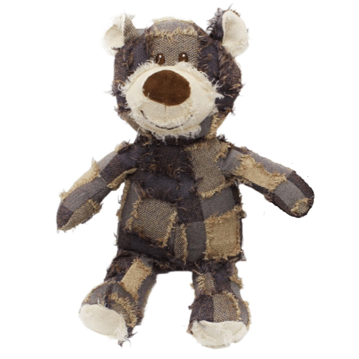 MAXBECK Dog Companion bear front view—durable plush for heavy chewers