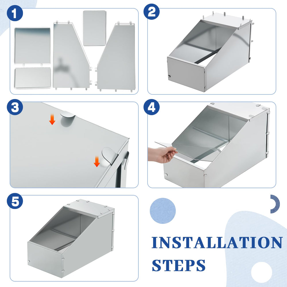 Maxcheck ensamble rapido con placas galvanizadas y broches