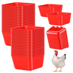 Maxdot cage cups 20-pcs package for easy feeding and sharing in cages