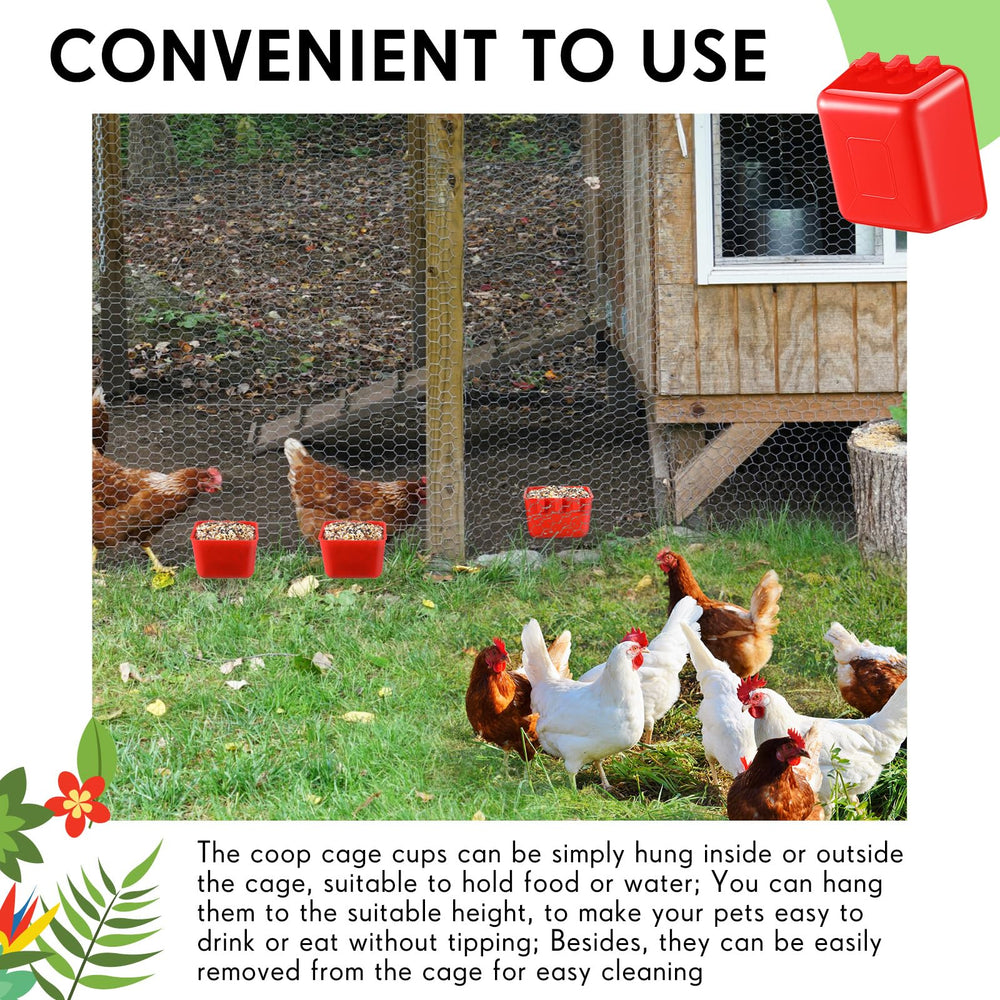 Maxdot multi-species cage accessory suitable for birds, rabbits, and poultry