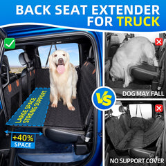MAXFUT truck dog seat cover waterproof-oxford-fabric shields seats from spills