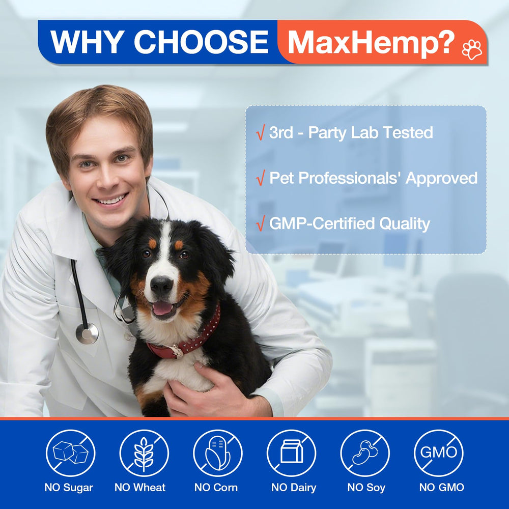 MaxHemp ingredients coconut-oil neem — natural flea & tick defense.