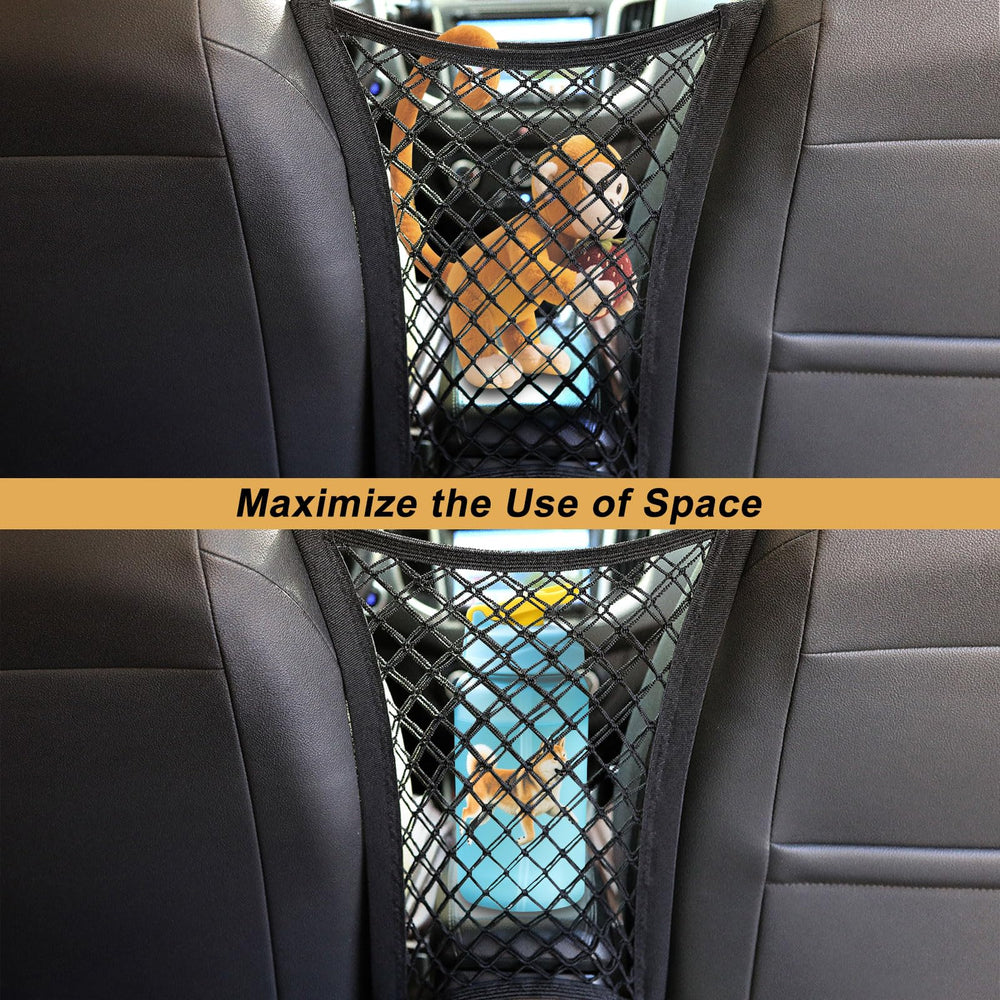 MAXIQI barrier side view shows expandable size for versatile SUV use