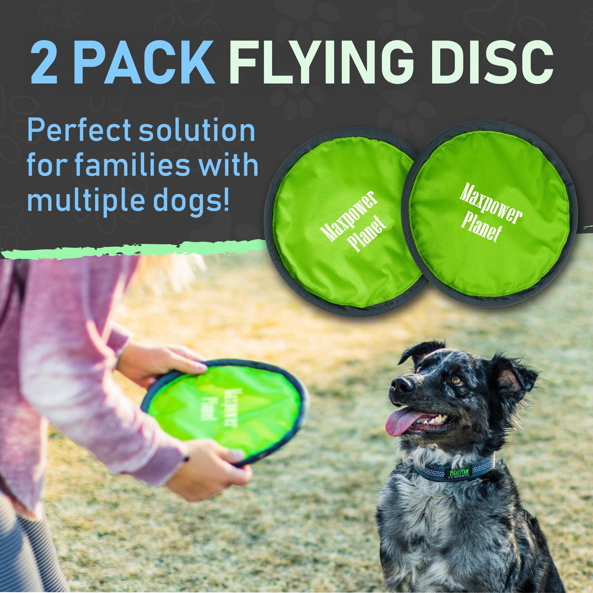 Maxpower Planet suitable for all breeds and ages, keeping energetic pups engaged.