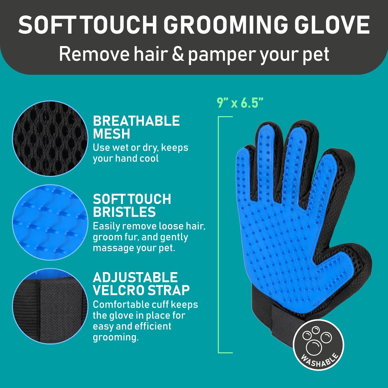 Maxpower Planet 9- and 17-teeth dematting comb tackles mats safely on a fluffy coat.