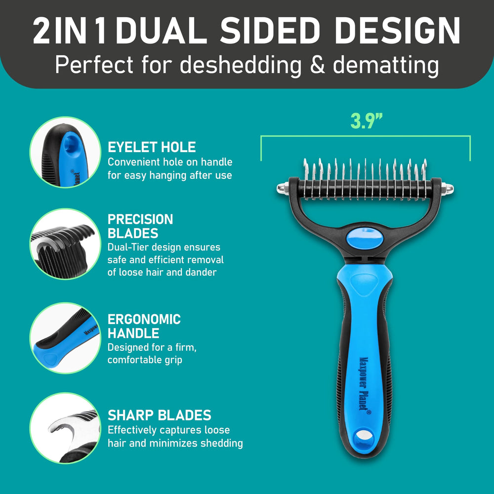 Maxpower Planet grooming tool gently cleans sensitive areas while massaging for better circulation.