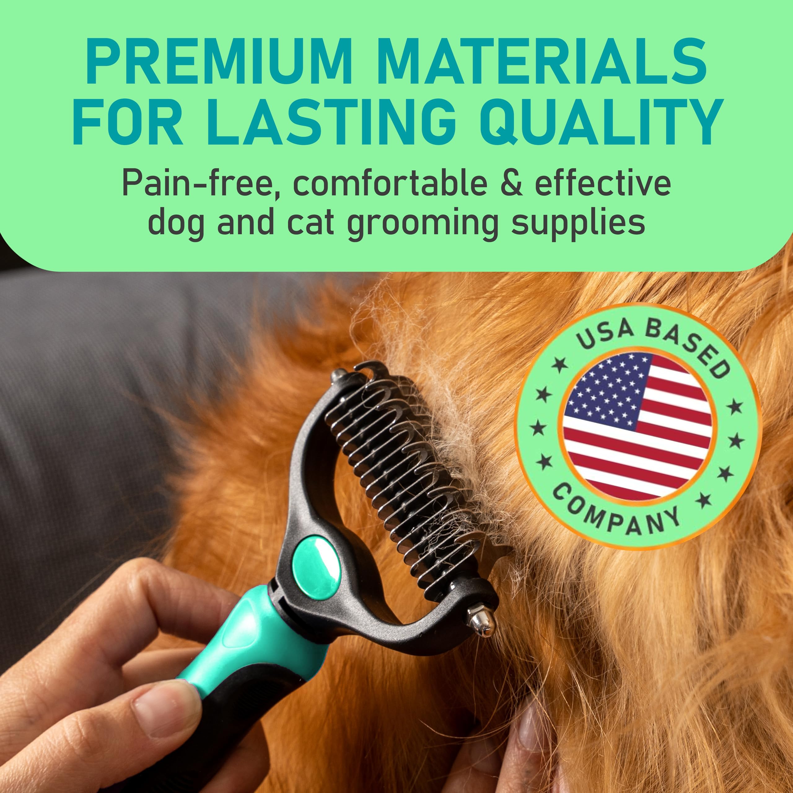 Maxpower Planet grooming brush with comfortable non-slip handle for easy grooming.
