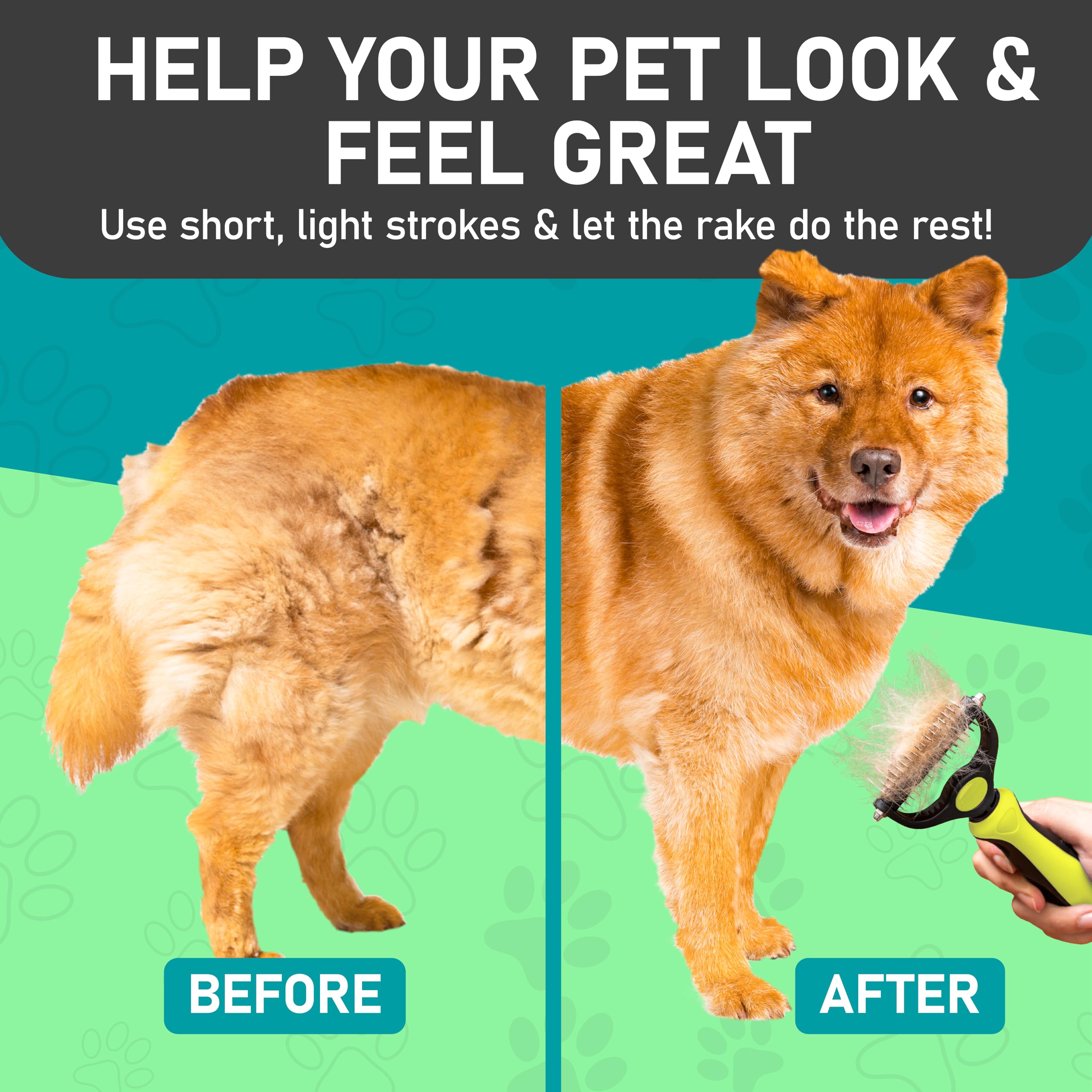 Maxpower Planet grooming brush after-use ready for easy cleaning and storage.