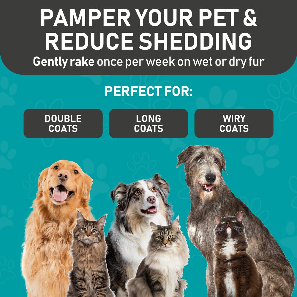 Maxpower Planet tool works well on dense coats for better coat upkeep.
