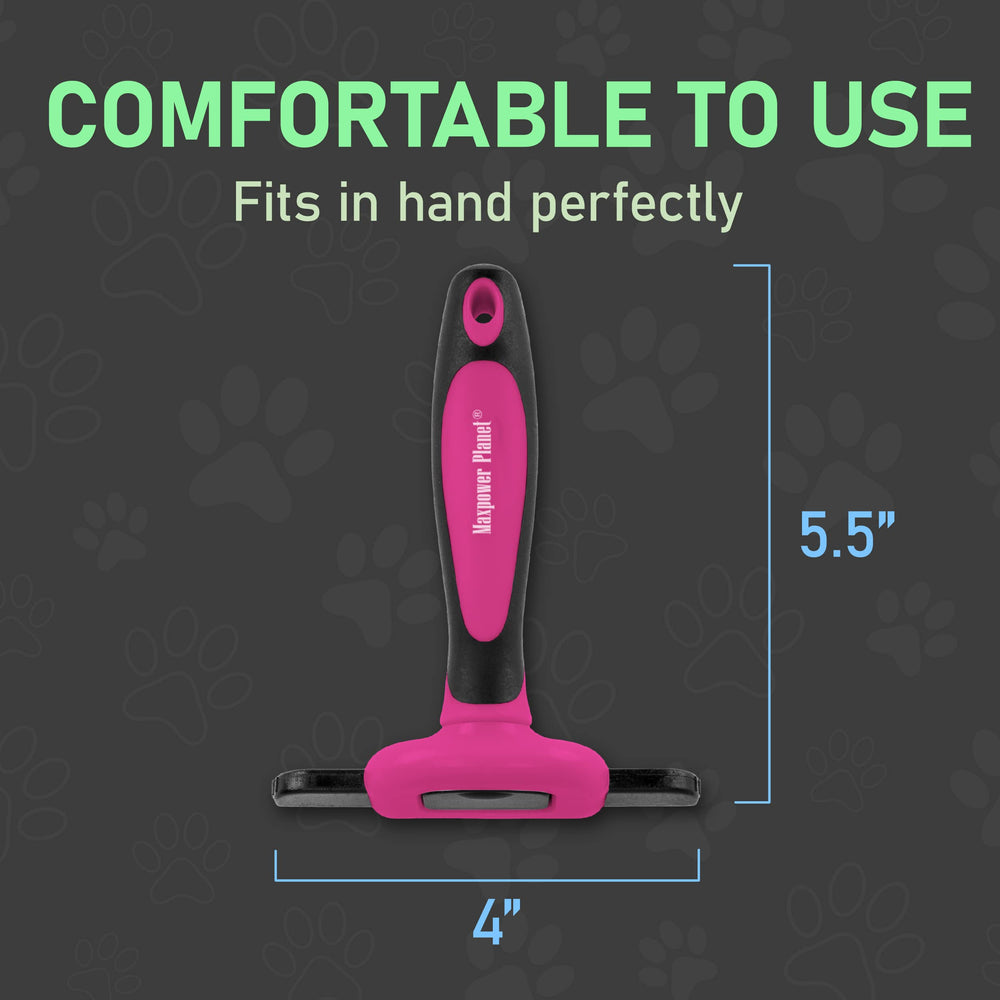 Maxpower Planet fur ejector button enables quick, mess-free cleanup after grooming.