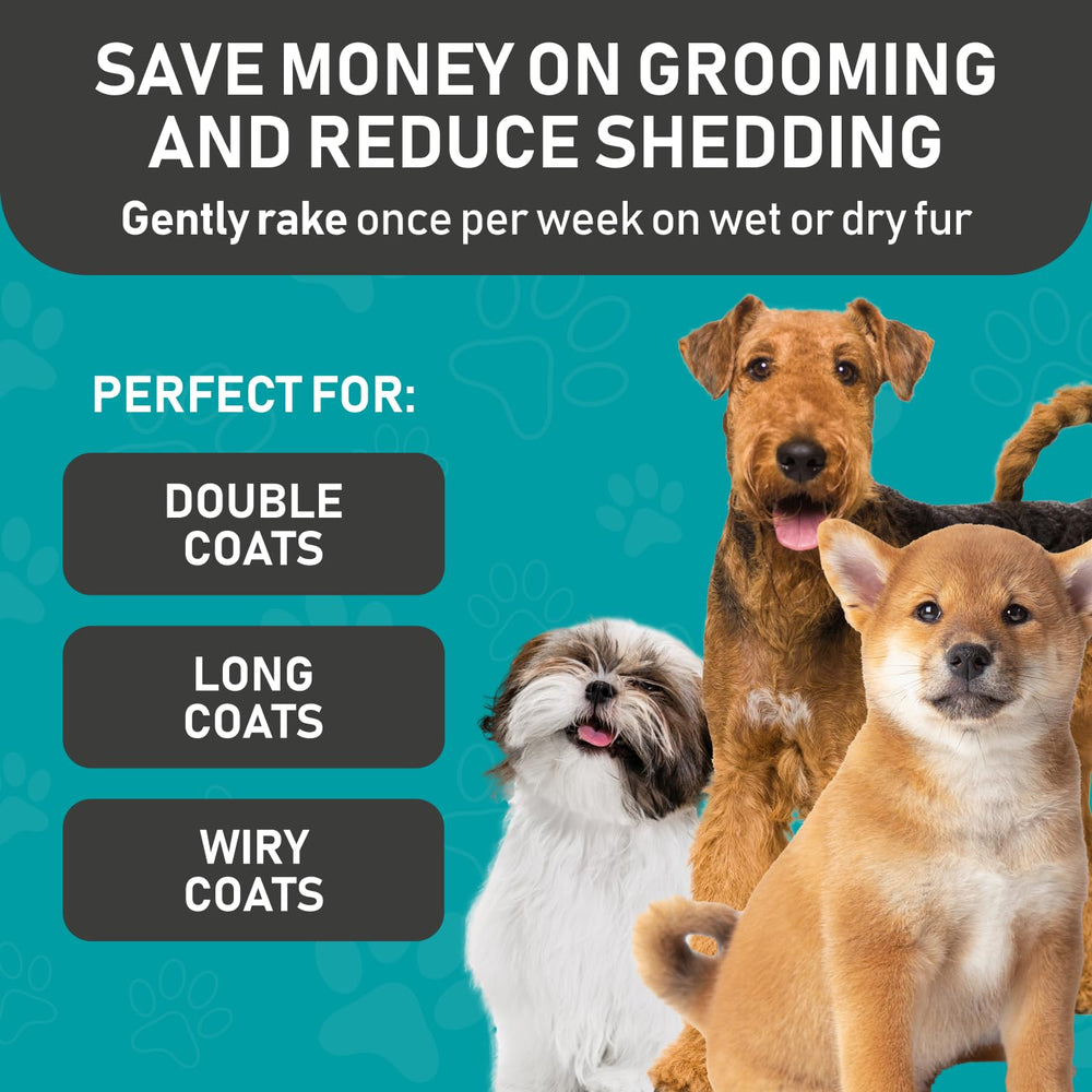 Maxpower Planet soft grooming gloves massage and soothe sensitive areas during brushing.