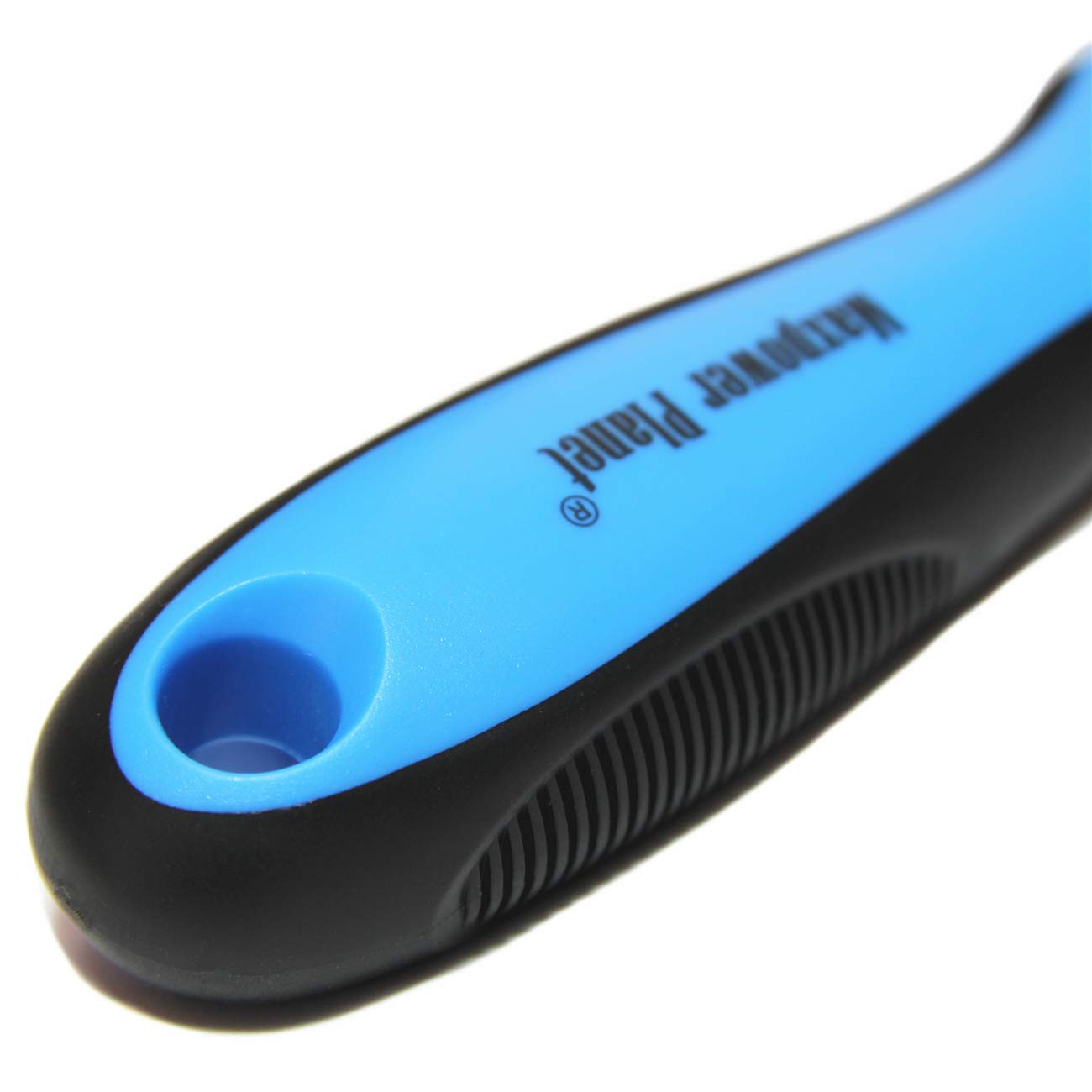 Maxpower Planet undercoat rake deshedding loose hair for a smoother coat.