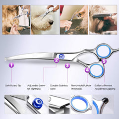 Maxshop 4CR stainless steel blades deliver sharp, durable cuts.